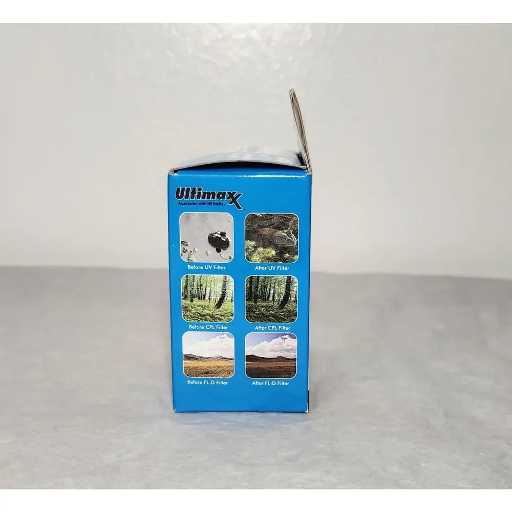Ultimaxx 58MM 3PC HD Professional Filter Kit Studio Series Open Box